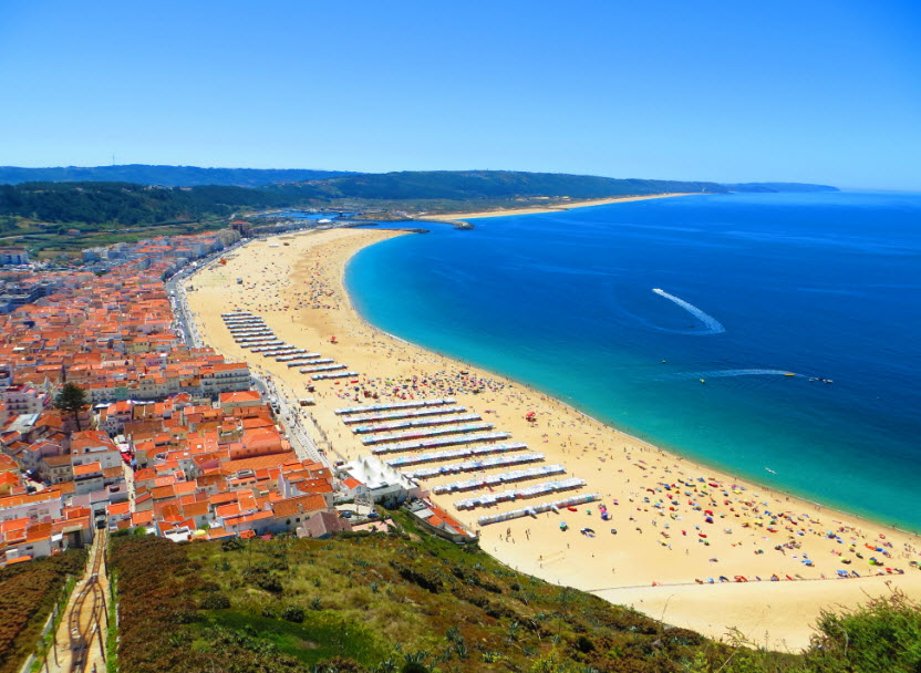 Nazaré Beach, Portugal, Portugal